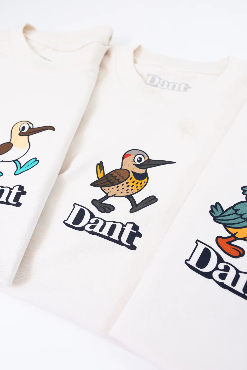 6.5oz - Dant "Northern Flicker" T-Shirt - Ecru - Image 23