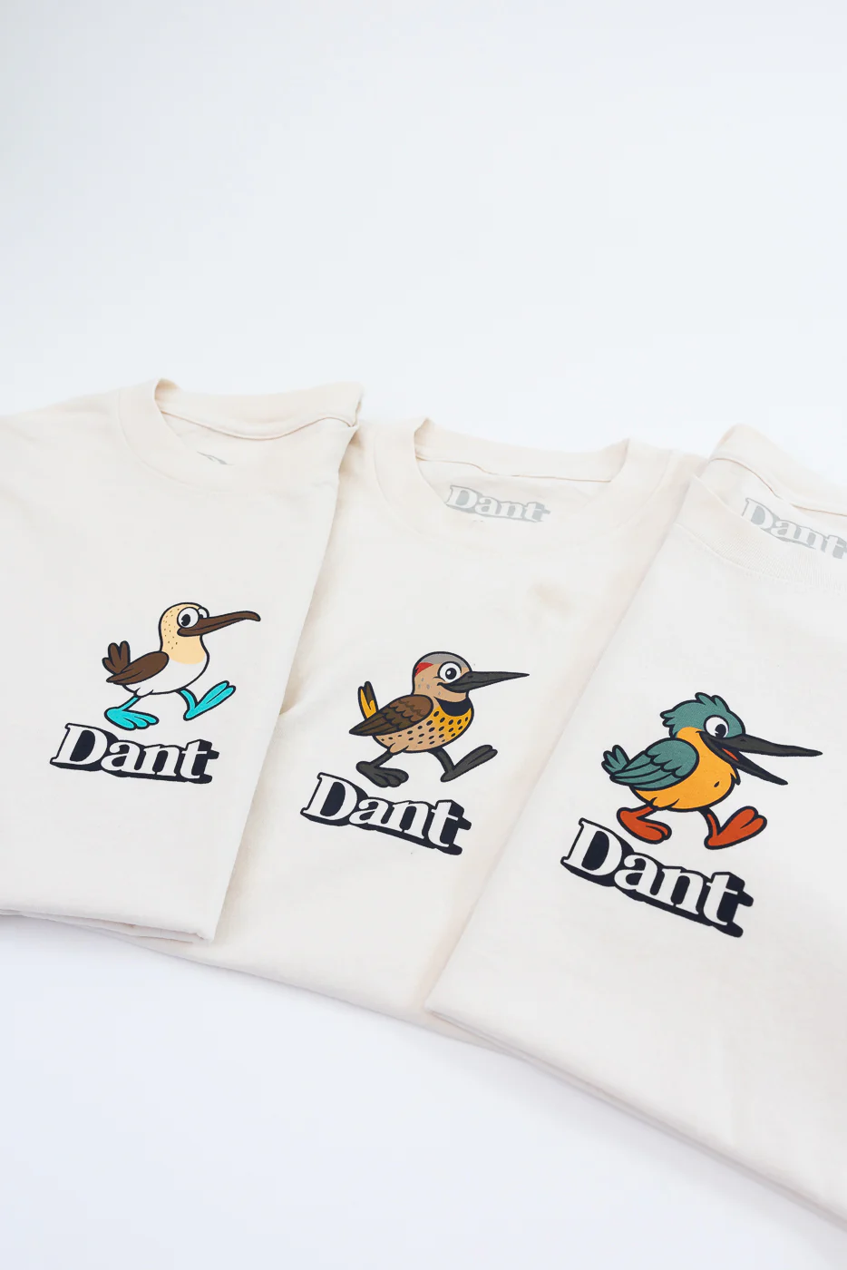 6.5oz - Dant "Northern Flicker" T-Shirt - Ecru - Image 24