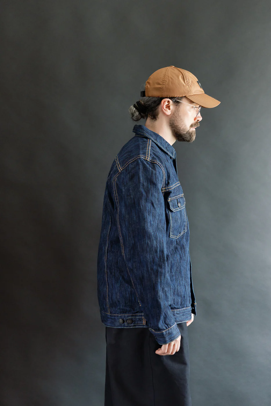 6225-D - 14.5oz "Dark Waterfall" Selvedge Type II Jacket - Indigo - Image 15