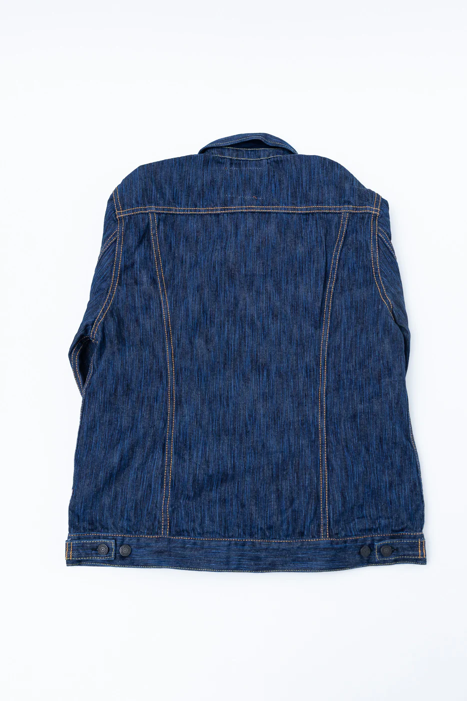 6225-D - 14.5oz "Dark Waterfall" Selvedge Type II Jacket - Indigo - Image 6