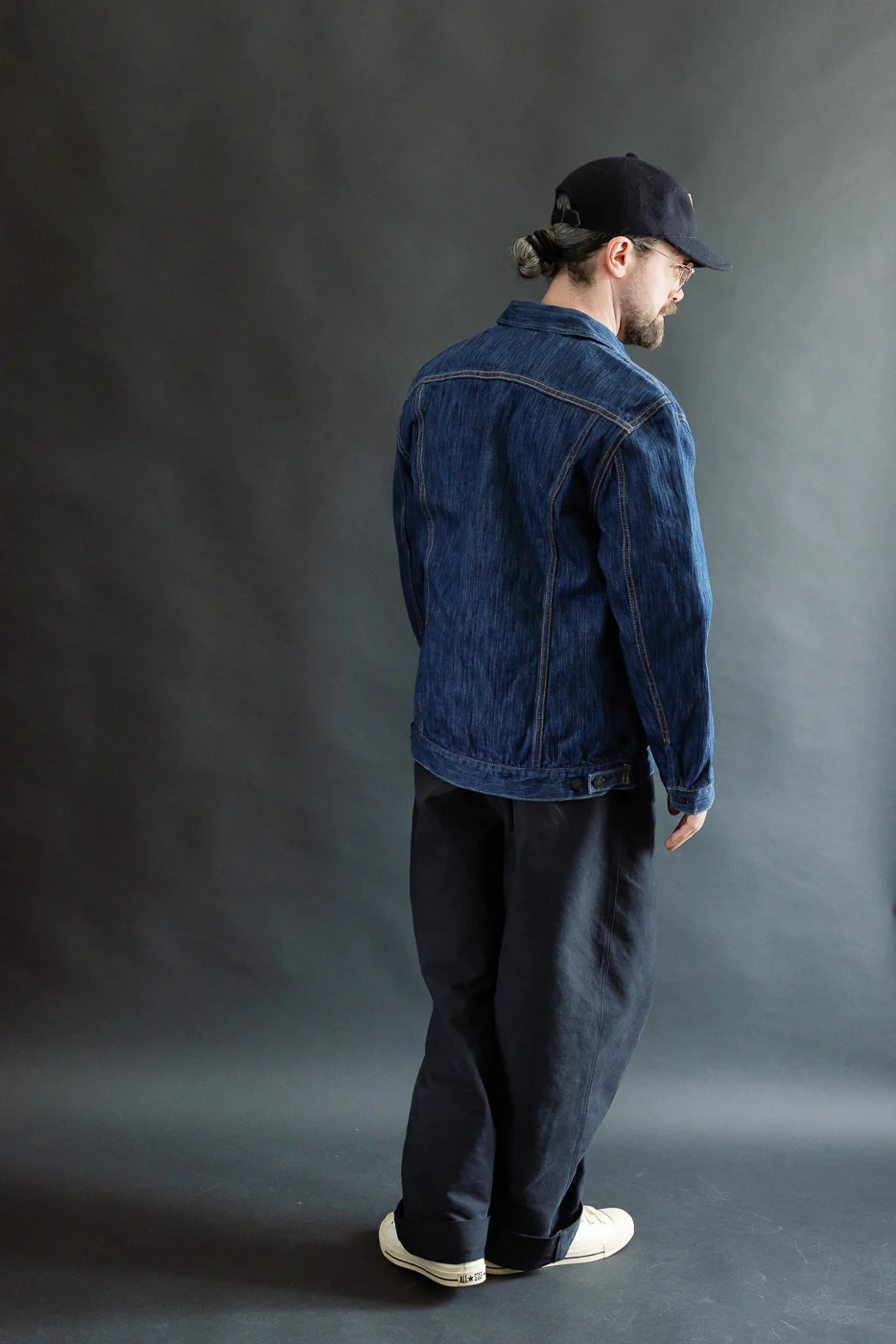 6225-L - 14.5oz "Light Waterfall" Selvedge Type II Jacket - Indigo - Image 11