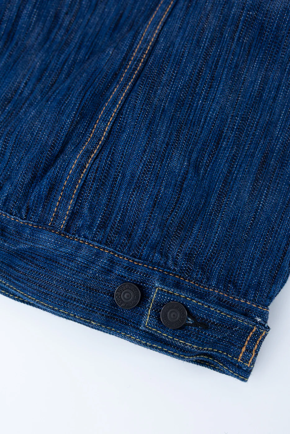 6225-L - 14.5oz "Light Waterfall" Selvedge Type II Jacket - Indigo - Image 5