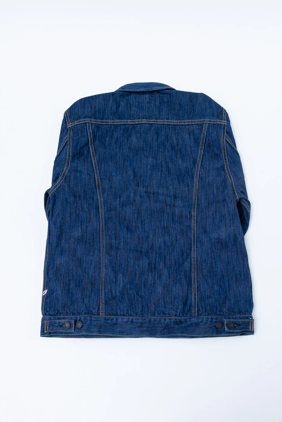6225-L - 14.5oz "Light Waterfall" Selvedge Type II Jacket - Indigo - Image 6