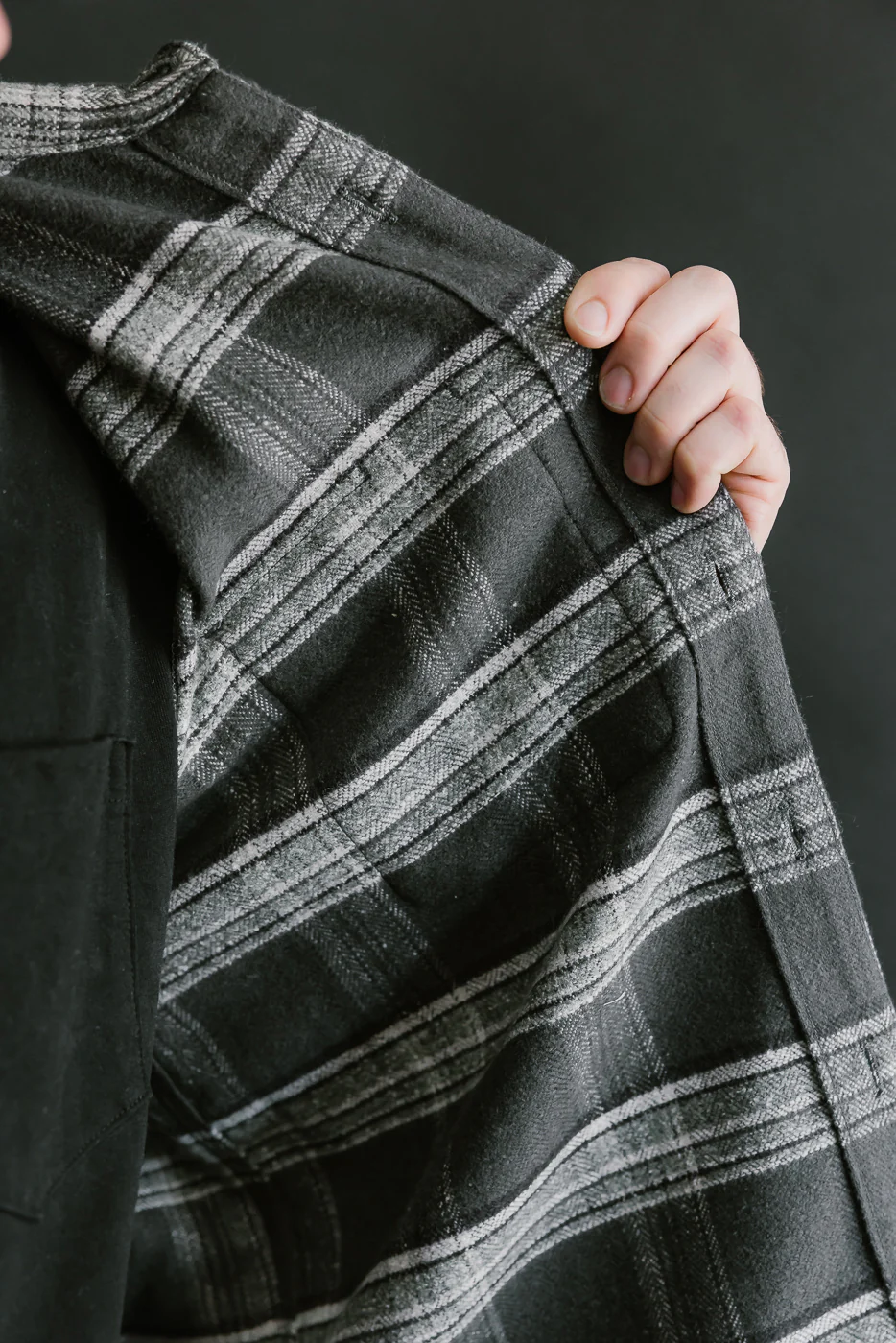 6oz Field Shirt Plaid Flannel - Grey - Image 18