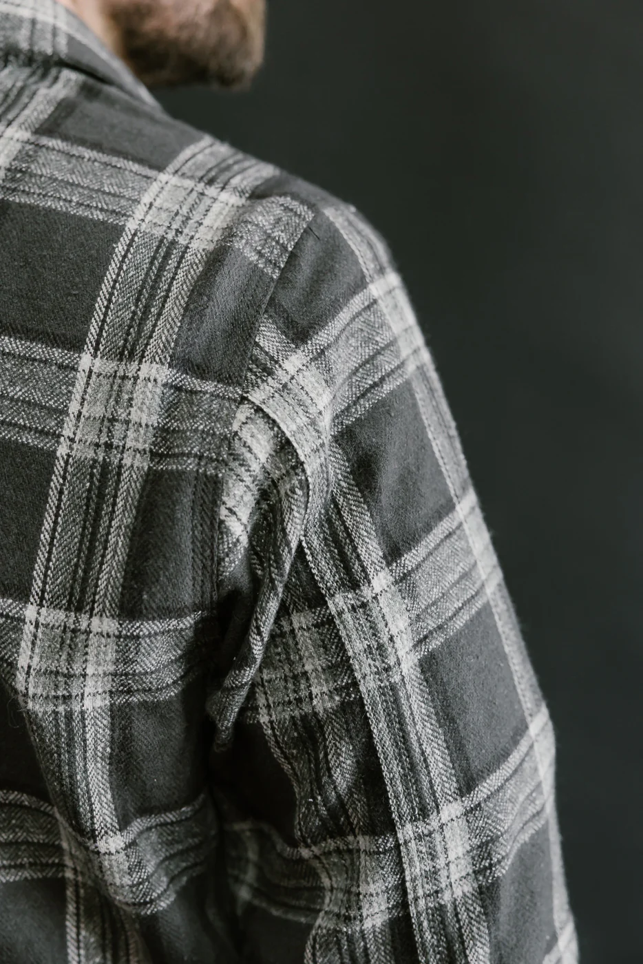 6oz Field Shirt Plaid Flannel - Grey - Image 20