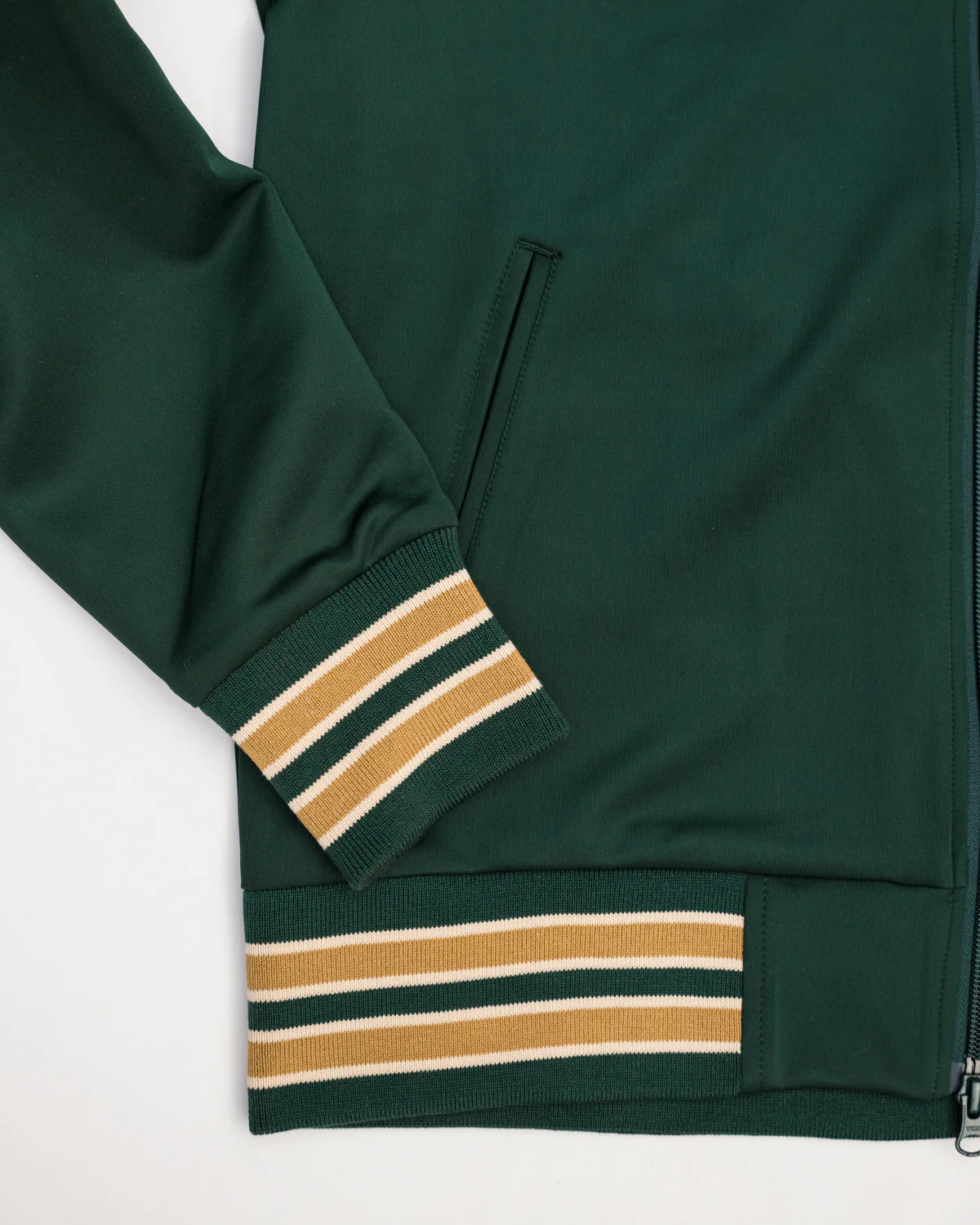 8107 - Embroidered Track Jacket - Green - Image 3