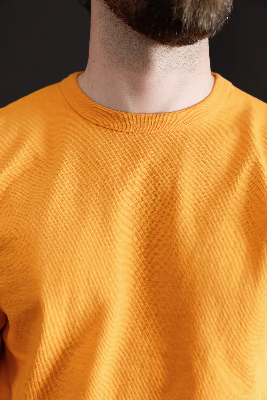9.5oz "Stand Wheel" Heavyweight Tee - Fade Orange - Image 16