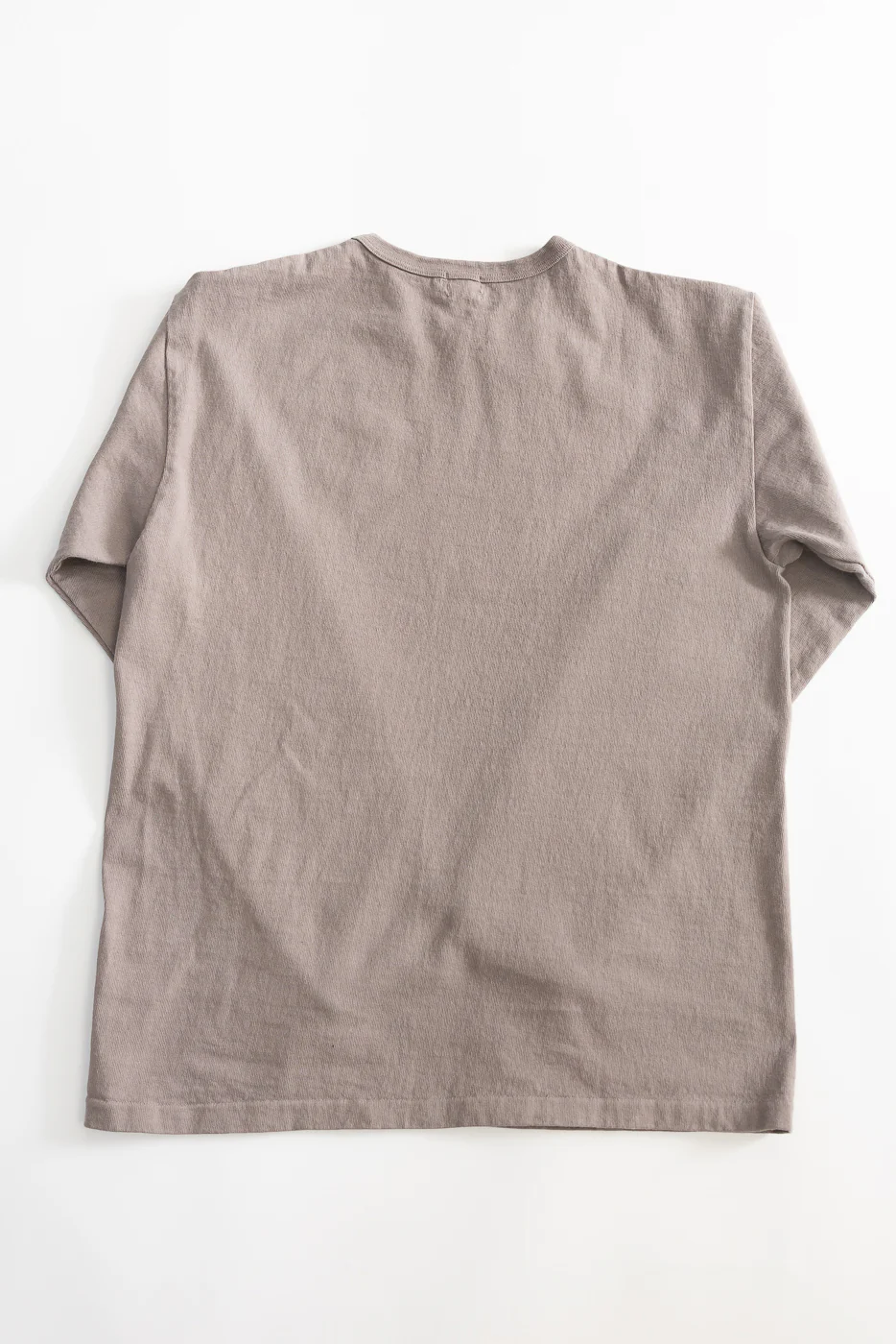 9.5oz "Stand Wheel" Heavyweight Tee Long Sleeve - Grey - Image 4