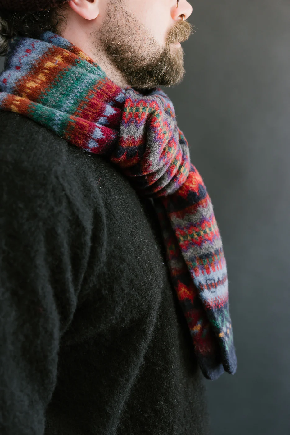 A New Space Scarf - Navymix - Image 8