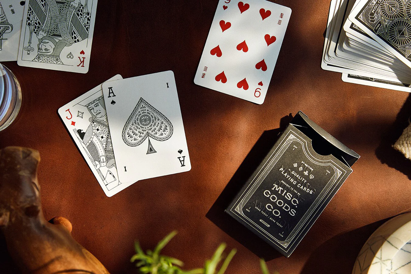 Black Deck of Playing Cards - Image 6