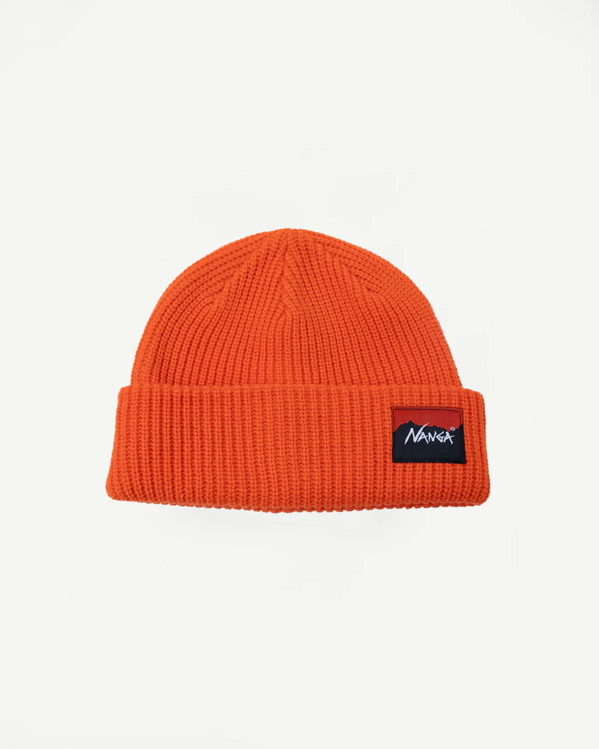 Box Logo Bulky Beanie - Orange