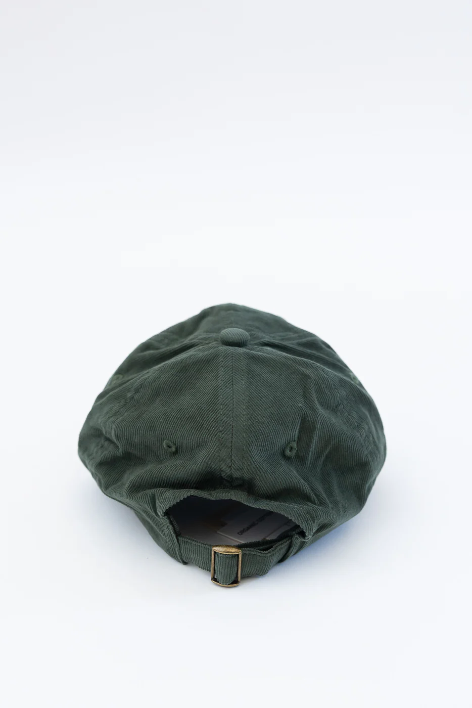 CAP01LC.401 - Swan Logo Cotton Corduroy Cap - Forest - Image 3