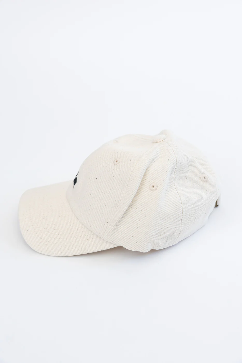 CAP01T.02 - Swan Logo Cotton Twill Cap - Nature - Image 3