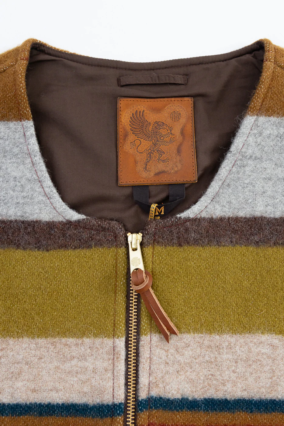 Catskill Wool Vest - Pink, Clay, Mustard - Image 2