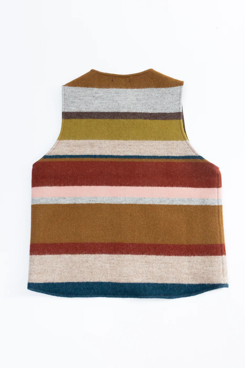 Catskill Wool Vest - Pink, Clay, Mustard - Image 5