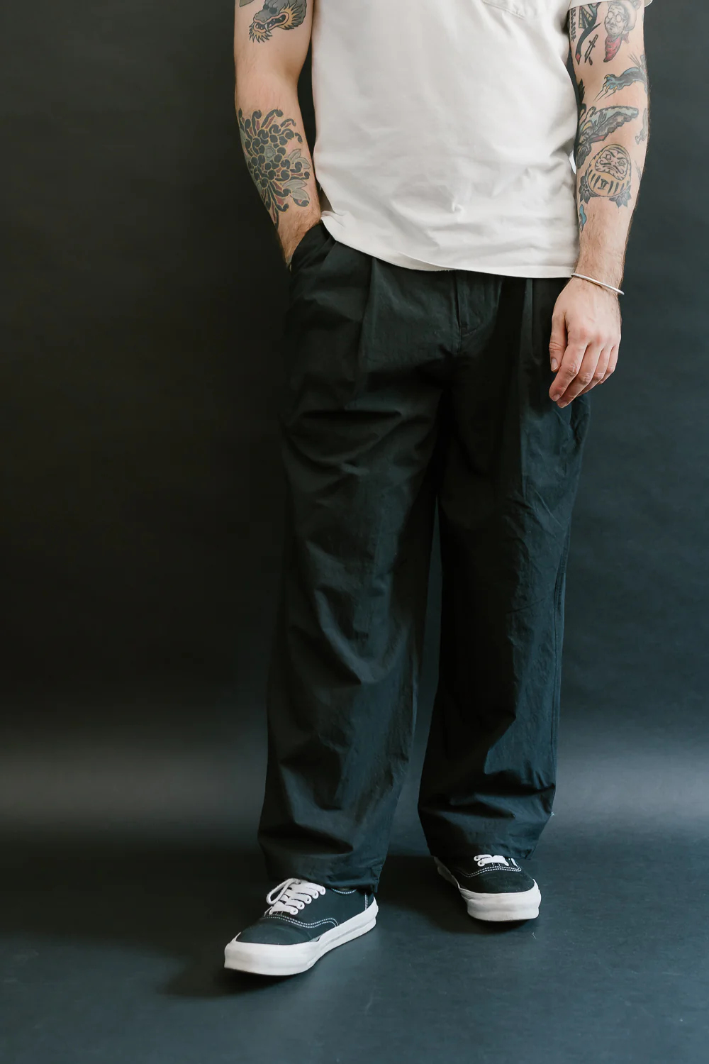 CL Baggy Trouser - 07 Black - Image 10