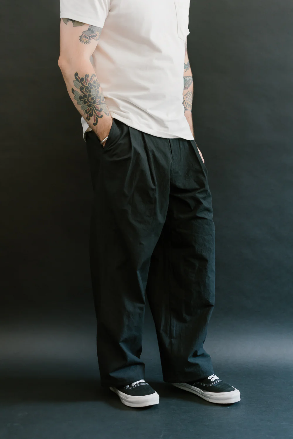 CL Baggy Trouser - 07 Black - Image 11