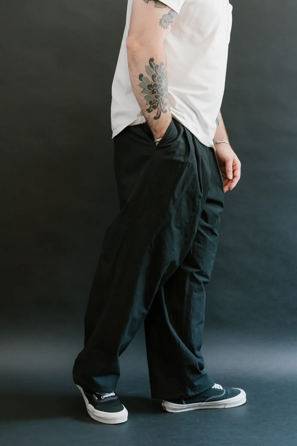 CL Baggy Trouser - 07 Black - Image 12