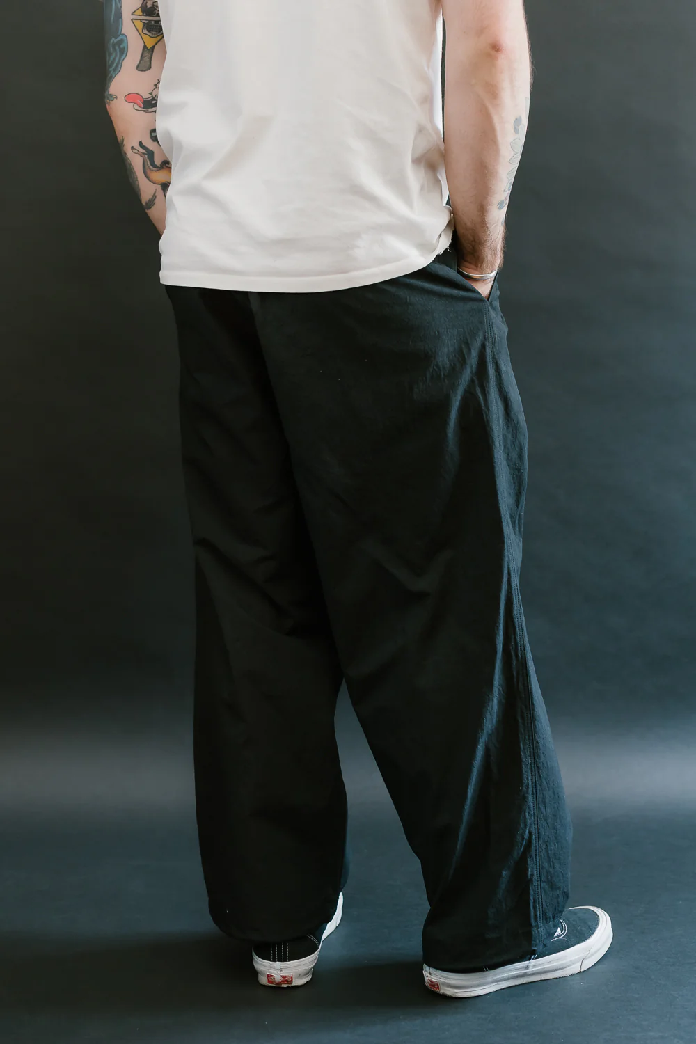 CL Baggy Trouser - 07 Black - Image 13