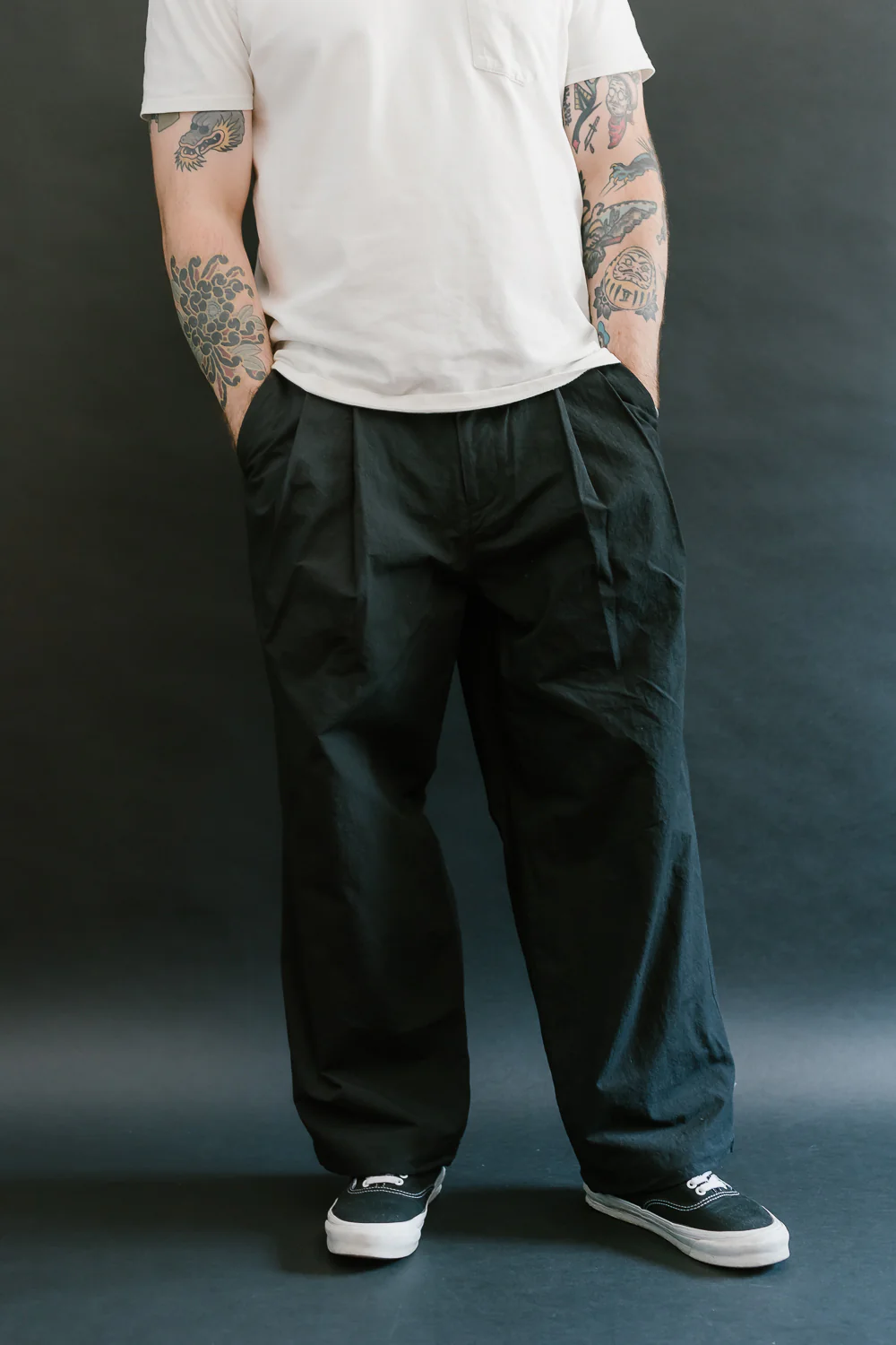 CL Baggy Trouser - 07 Black - Image 16