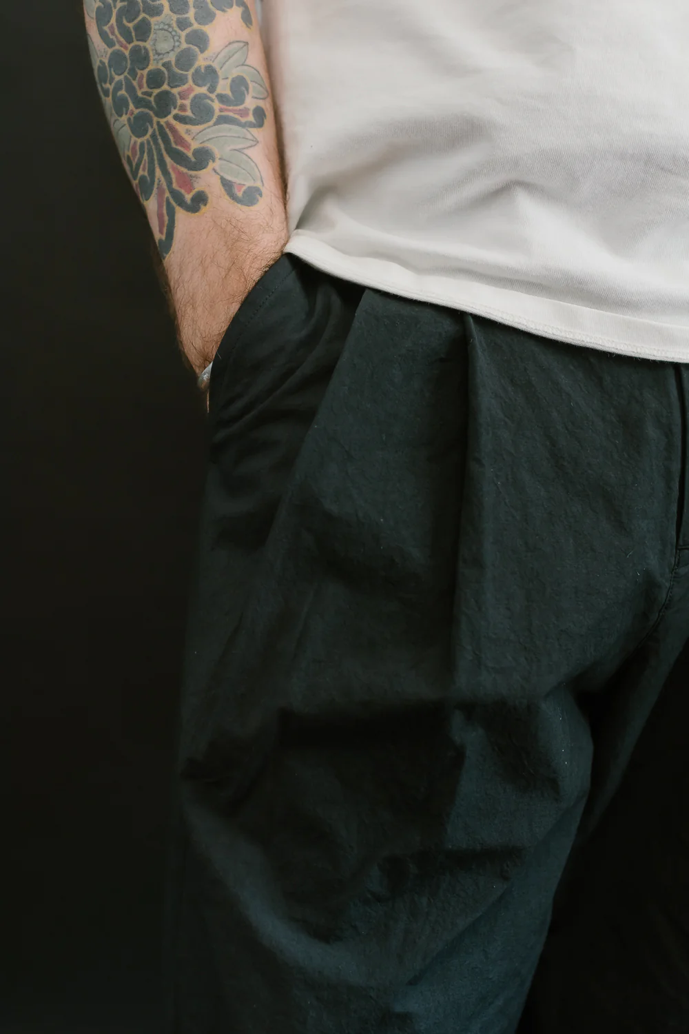 CL Baggy Trouser - 07 Black - Image 17