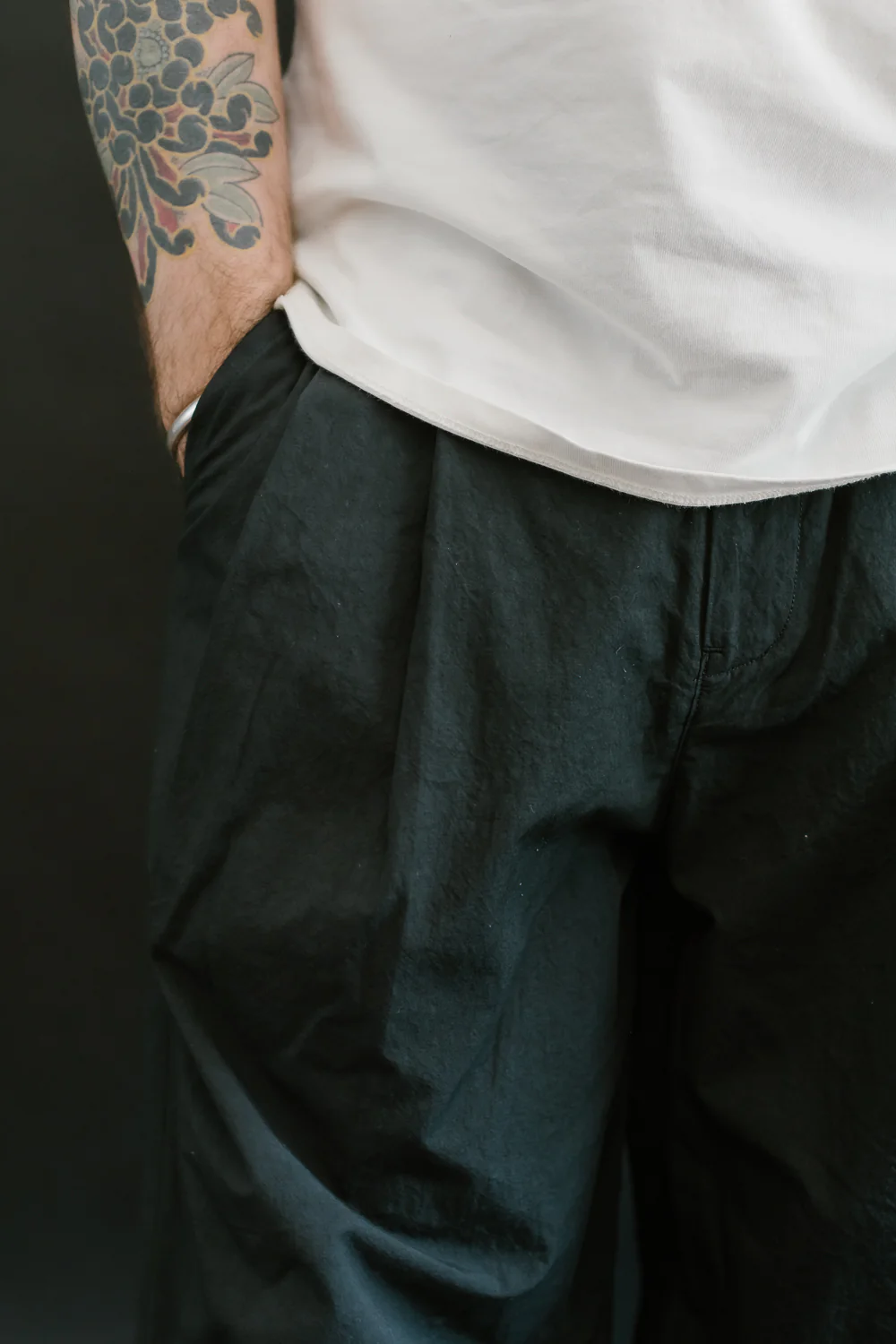 CL Baggy Trouser - 07 Black - Image 19