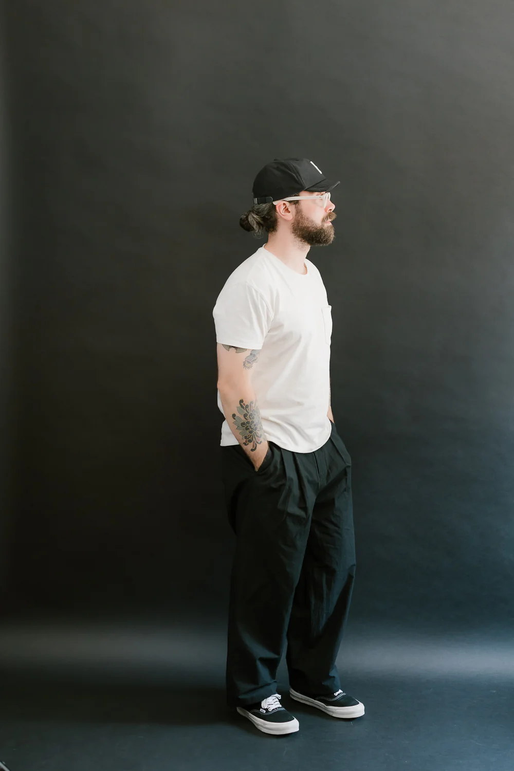 CL Baggy Trouser - 07 Black - Image 8