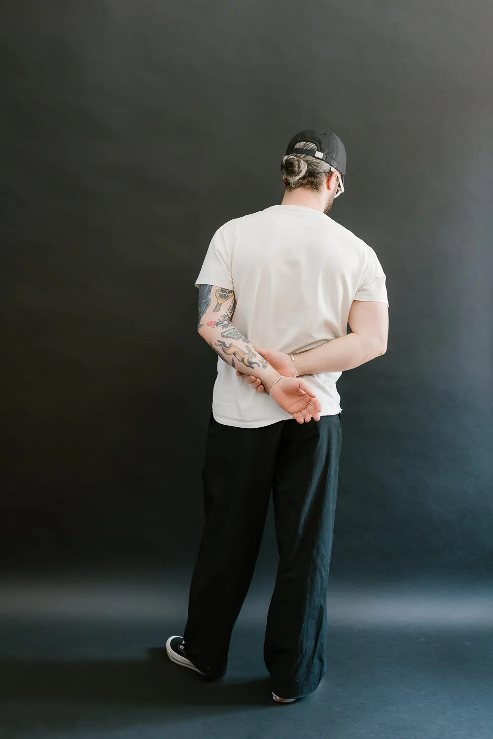 CL Baggy Trouser - 07 Black - Image 9