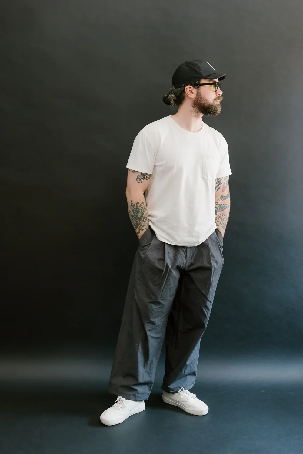 CL Baggy Trouser - 31 Dark Gray - Image 10