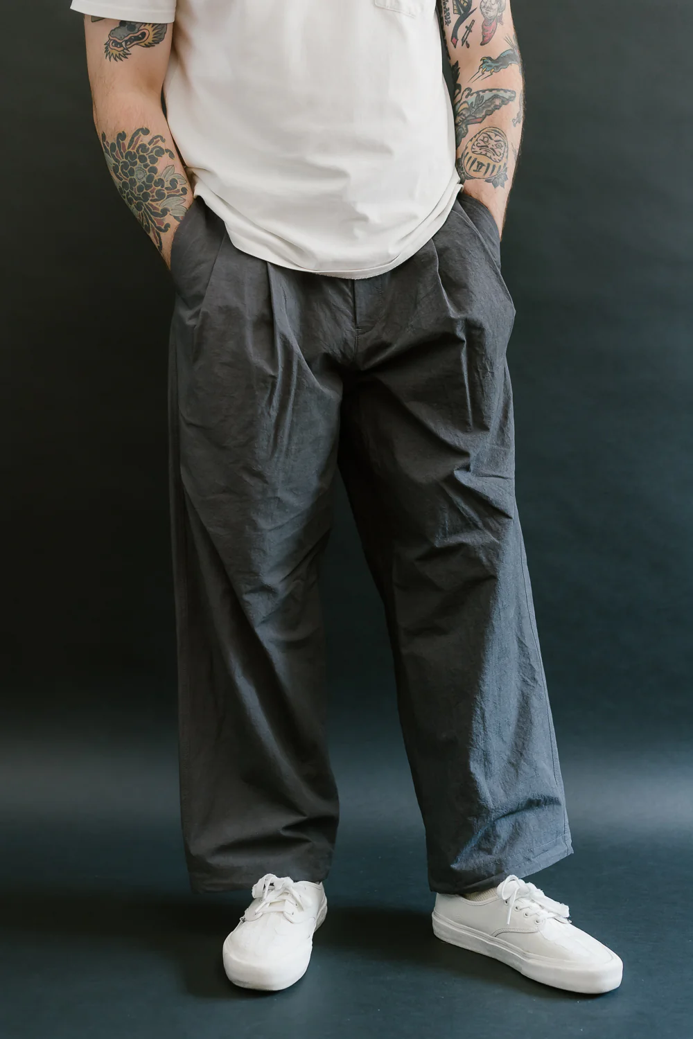 CL Baggy Trouser - 31 Dark Gray - Image 11