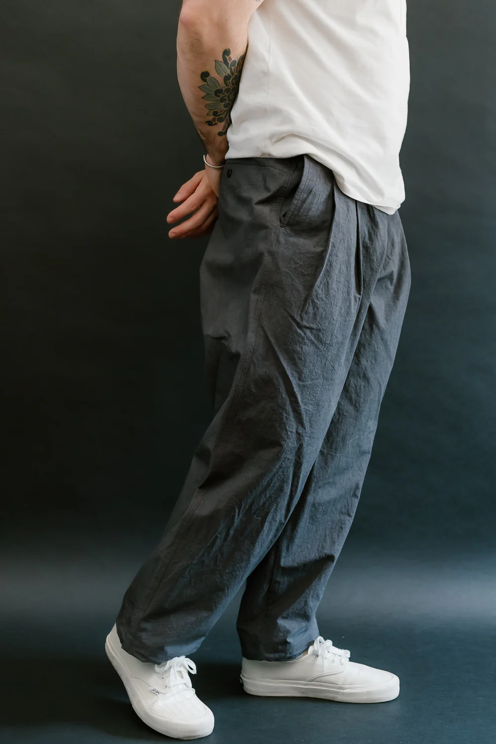 CL Baggy Trouser - 31 Dark Gray - Image 12