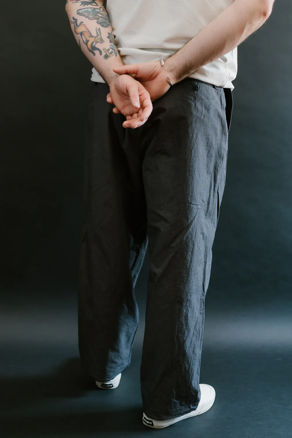 CL Baggy Trouser - 31 Dark Gray - Image 13