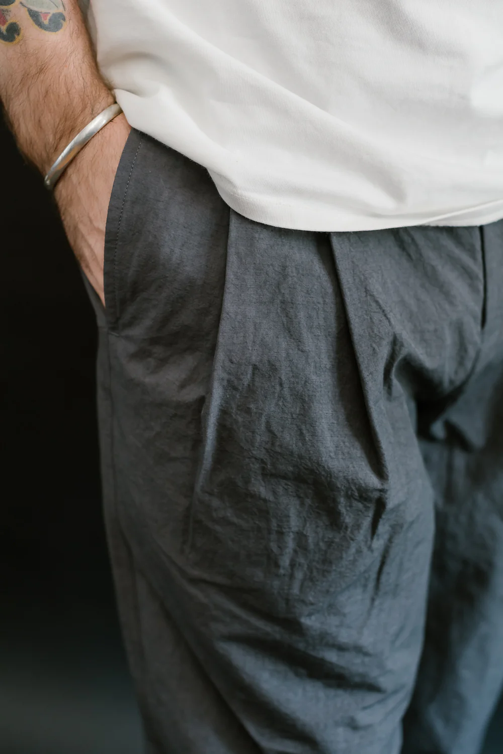 CL Baggy Trouser - 31 Dark Gray - Image 17