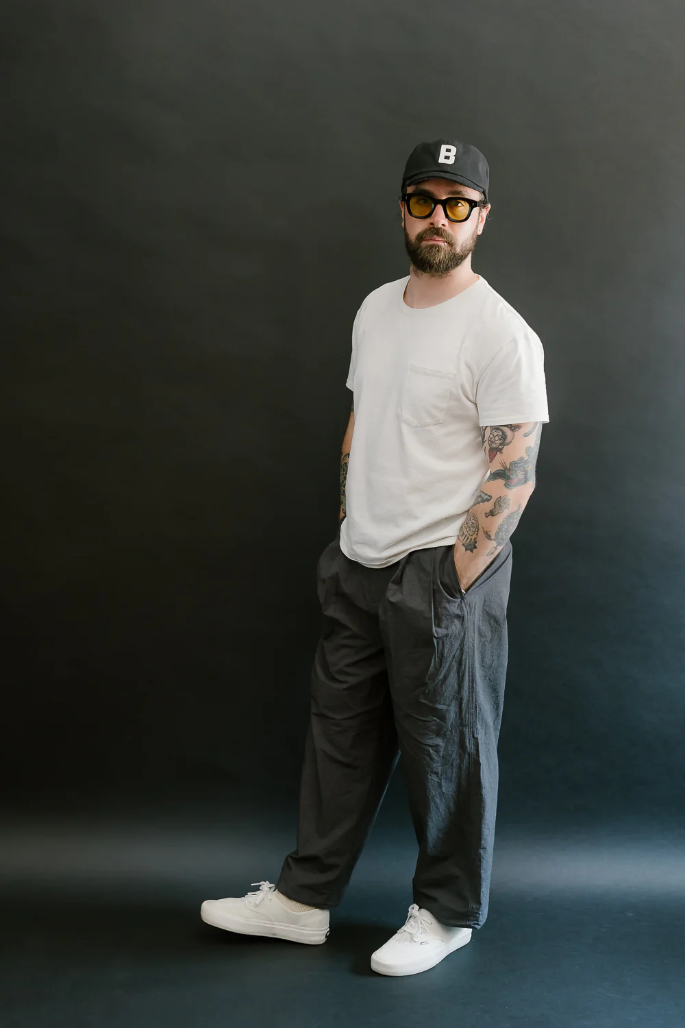 CL Baggy Trouser - 31 Dark Gray - Image 8
