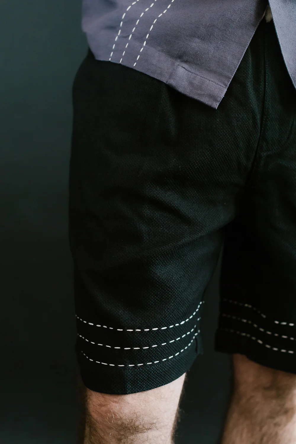 Club Short Hand Stitch - Black - Image 21