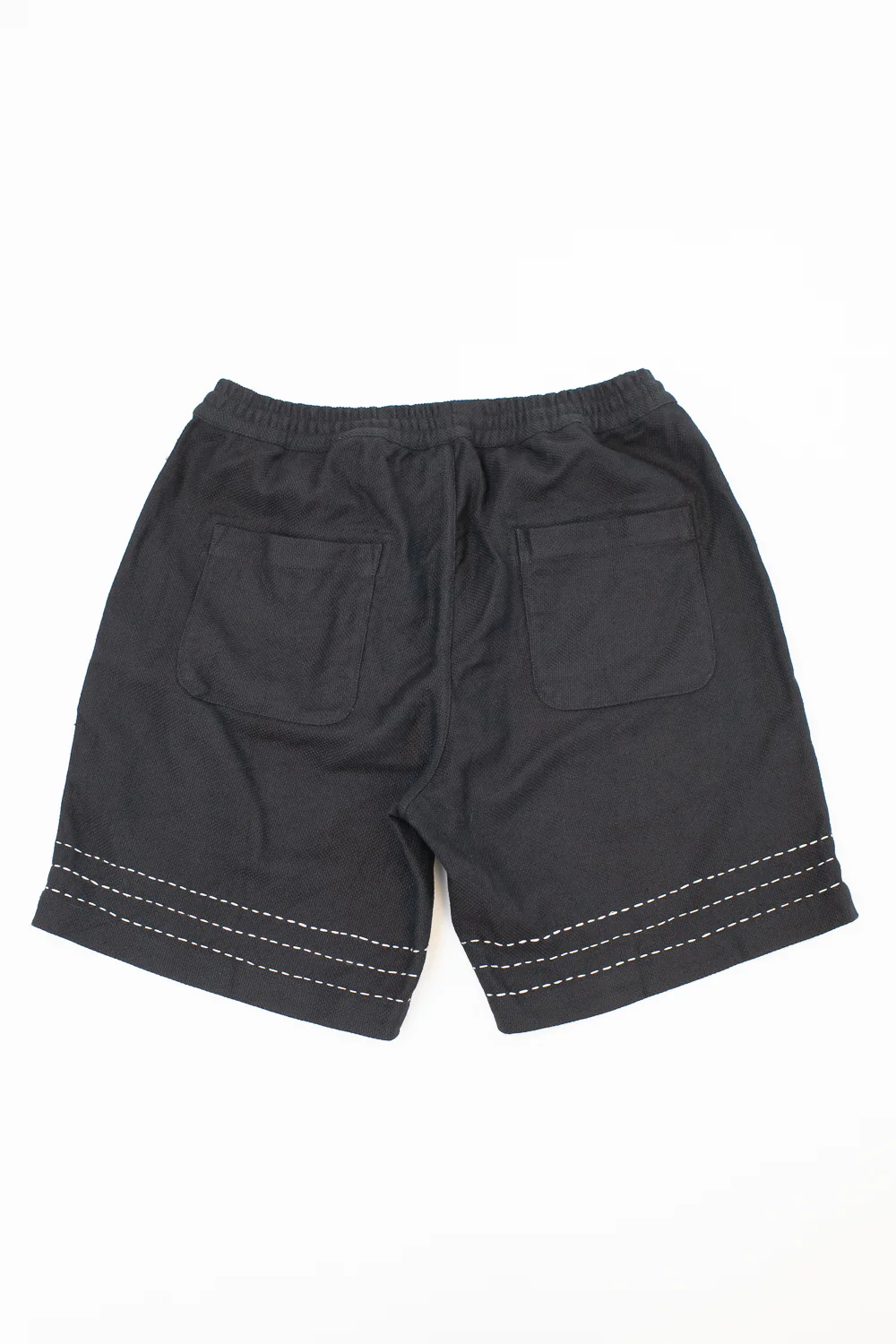 Club Short Hand Stitch - Black - Image 6