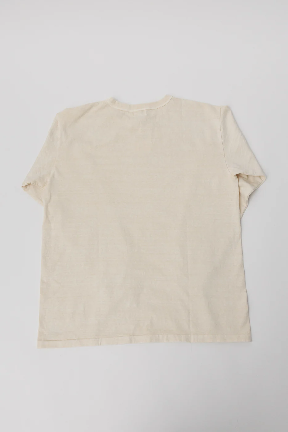 "Fallen Cotton" Midweight Tee Long Sleeve - PD Cream - Image 4