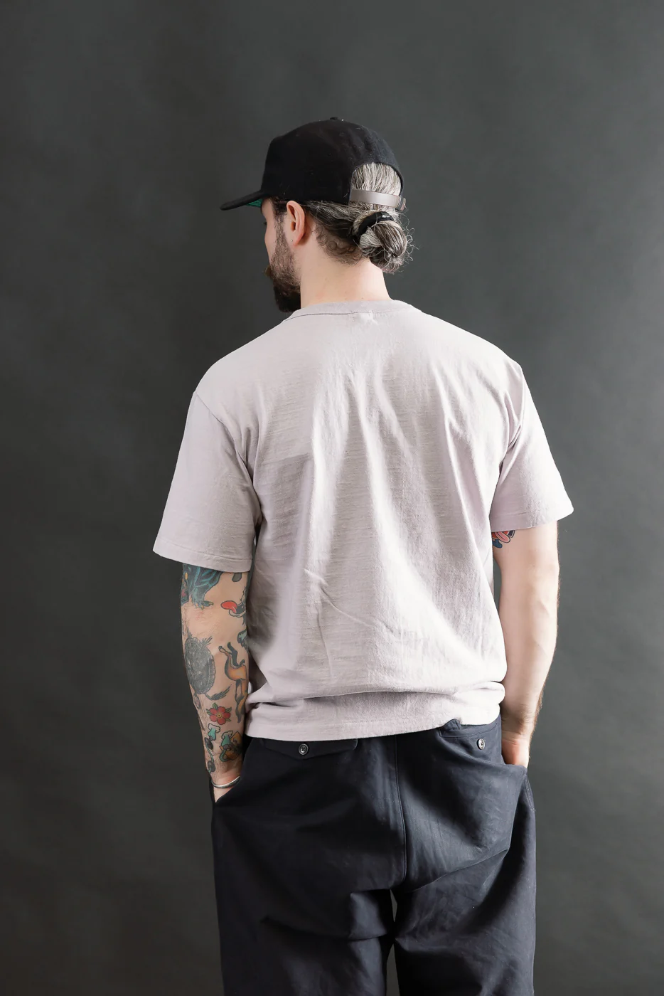 "Fallen Cotton" Midweight Tee Short Sleeve - Lavender - Image 11