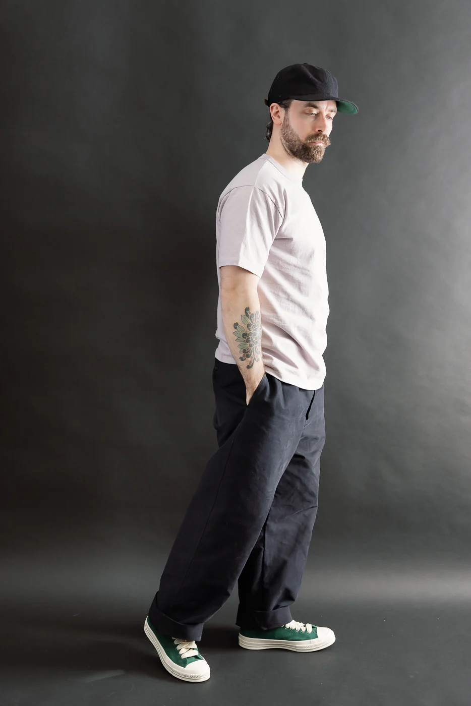 "Fallen Cotton" Midweight Tee Short Sleeve - Lavender - Image 6