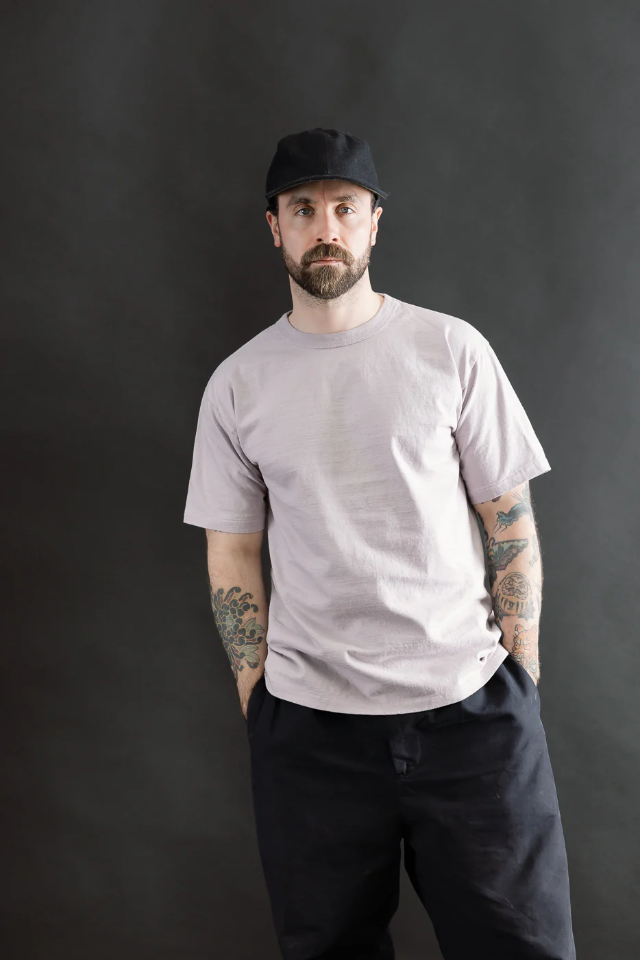 "Fallen Cotton" Midweight Tee Short Sleeve - Lavender - Image 8