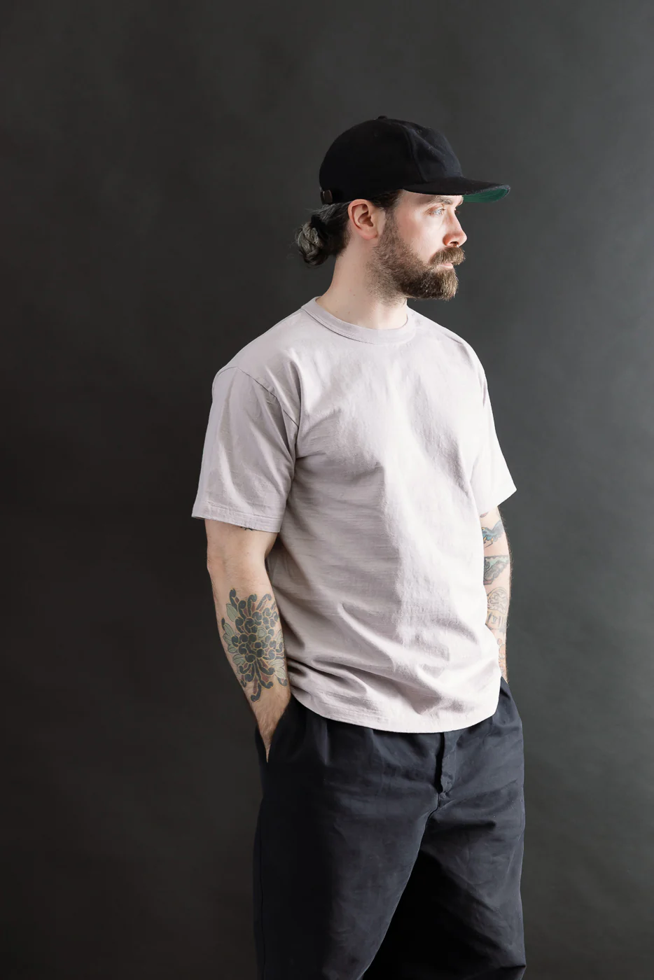 "Fallen Cotton" Midweight Tee Short Sleeve - Lavender - Image 9