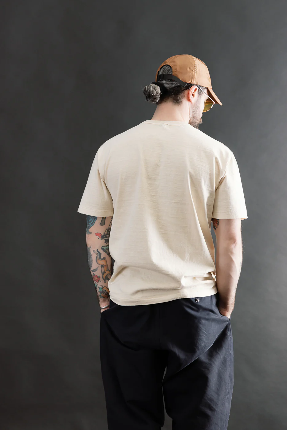 "Fallen Cotton" Midweight Tee Short Sleeve - PD Cream - Image 11