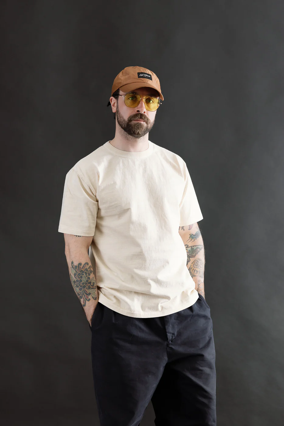 "Fallen Cotton" Midweight Tee Short Sleeve - PD Cream - Image 13