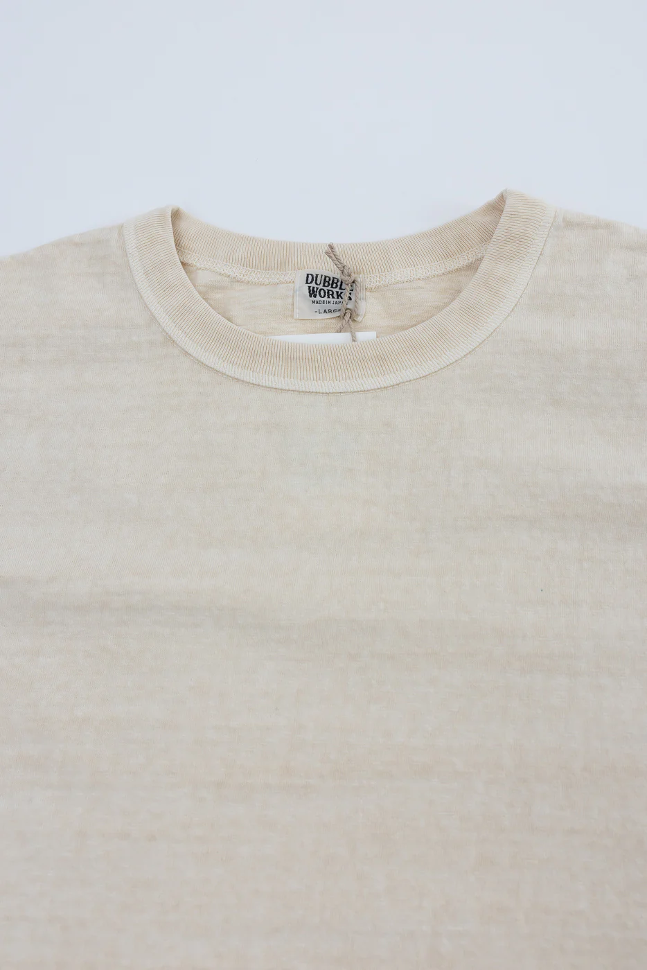 "Fallen Cotton" Midweight Tee Short Sleeve - PD Cream - Image 2