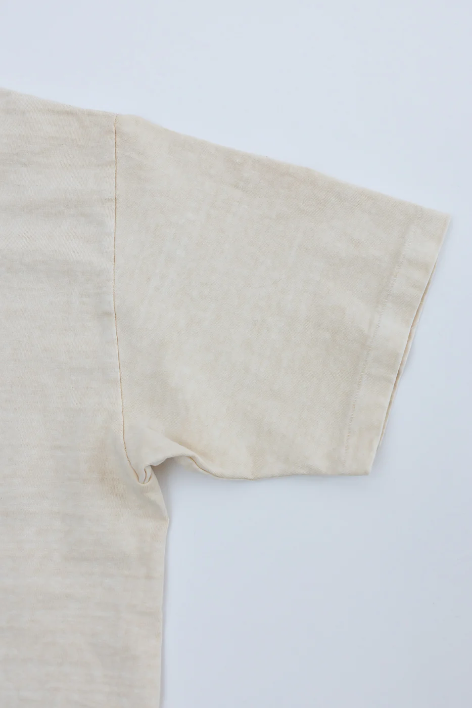 "Fallen Cotton" Midweight Tee Short Sleeve - PD Cream - Image 3