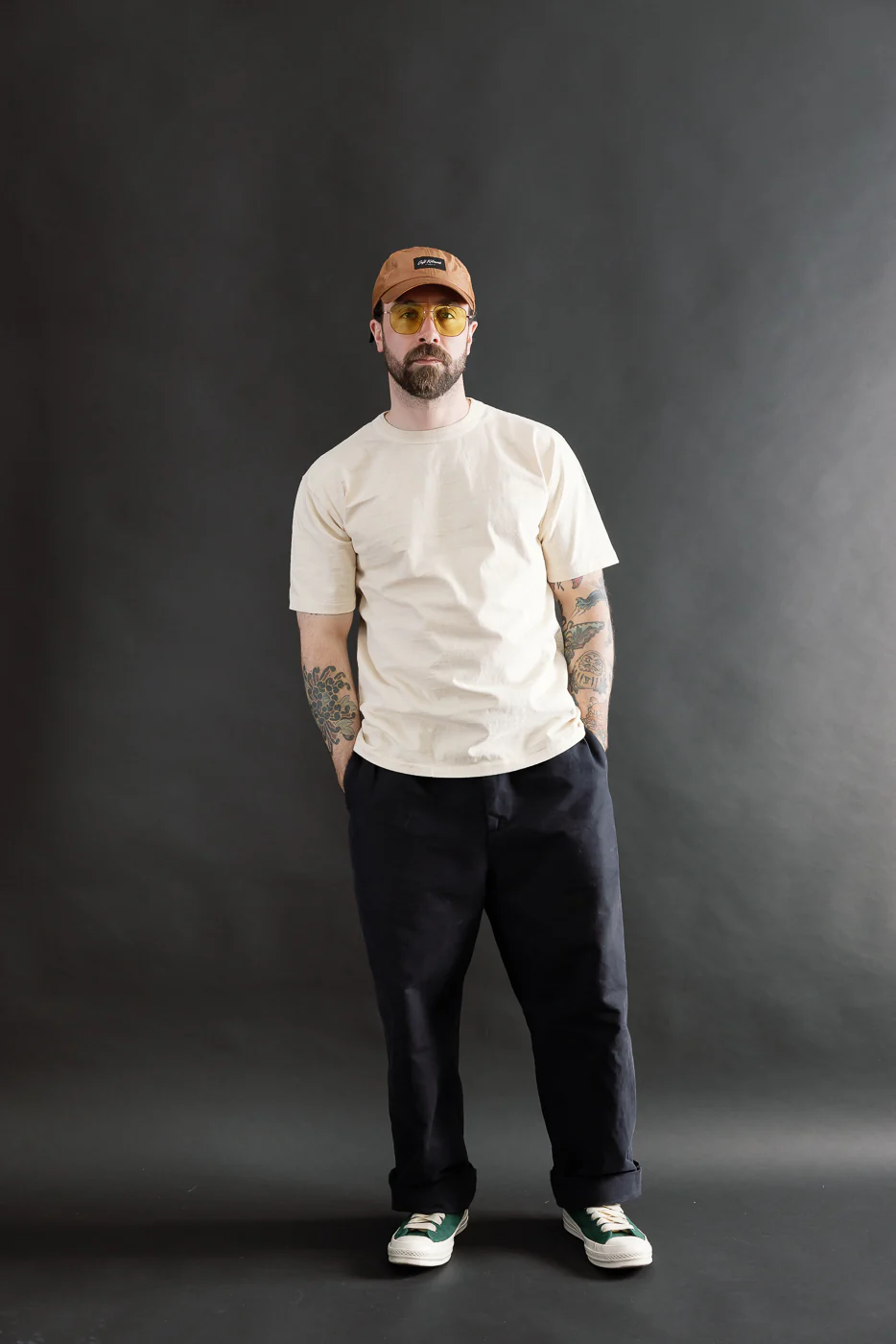"Fallen Cotton" Midweight Tee Short Sleeve - PD Cream - Image 5