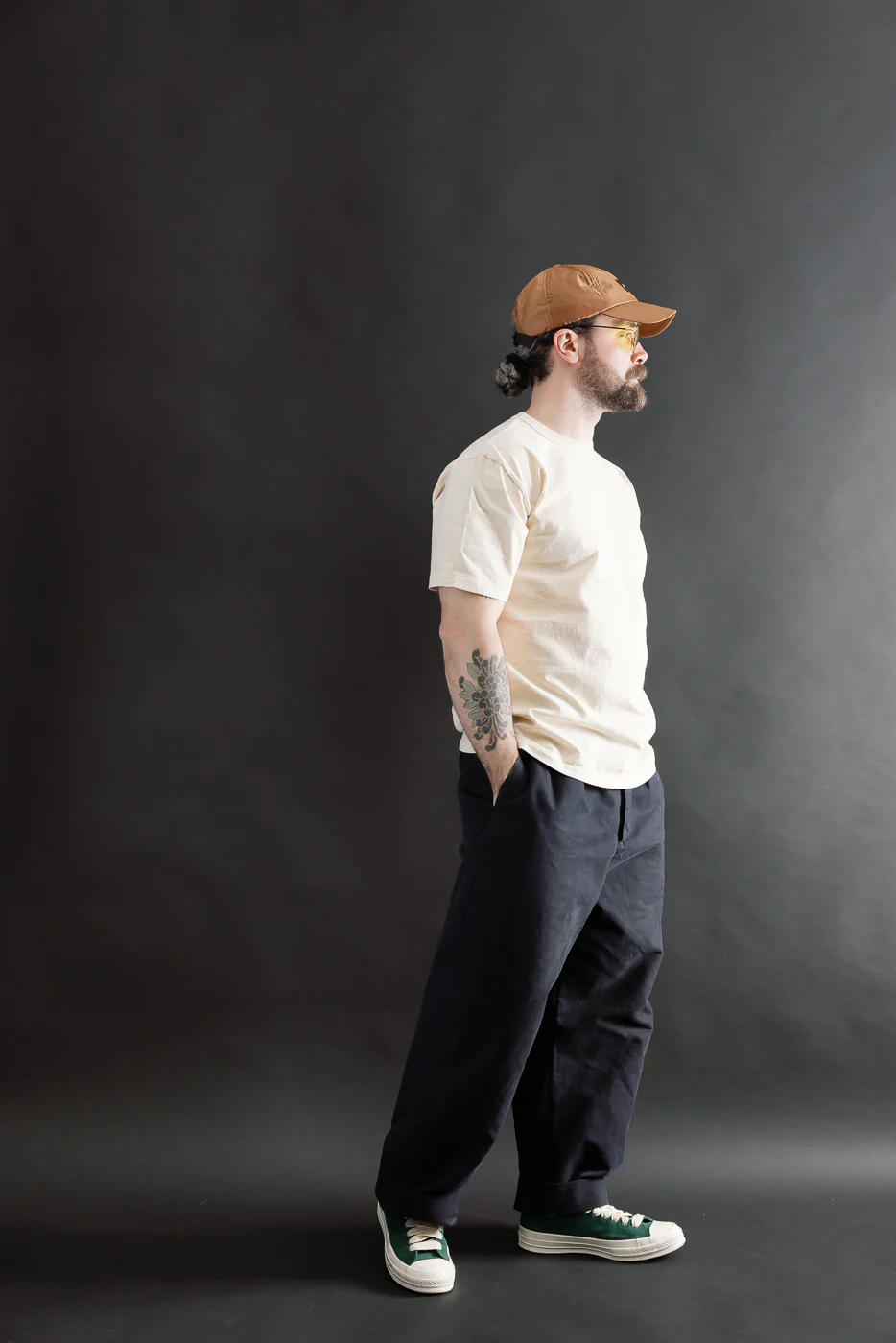 "Fallen Cotton" Midweight Tee Short Sleeve - PD Cream - Image 6