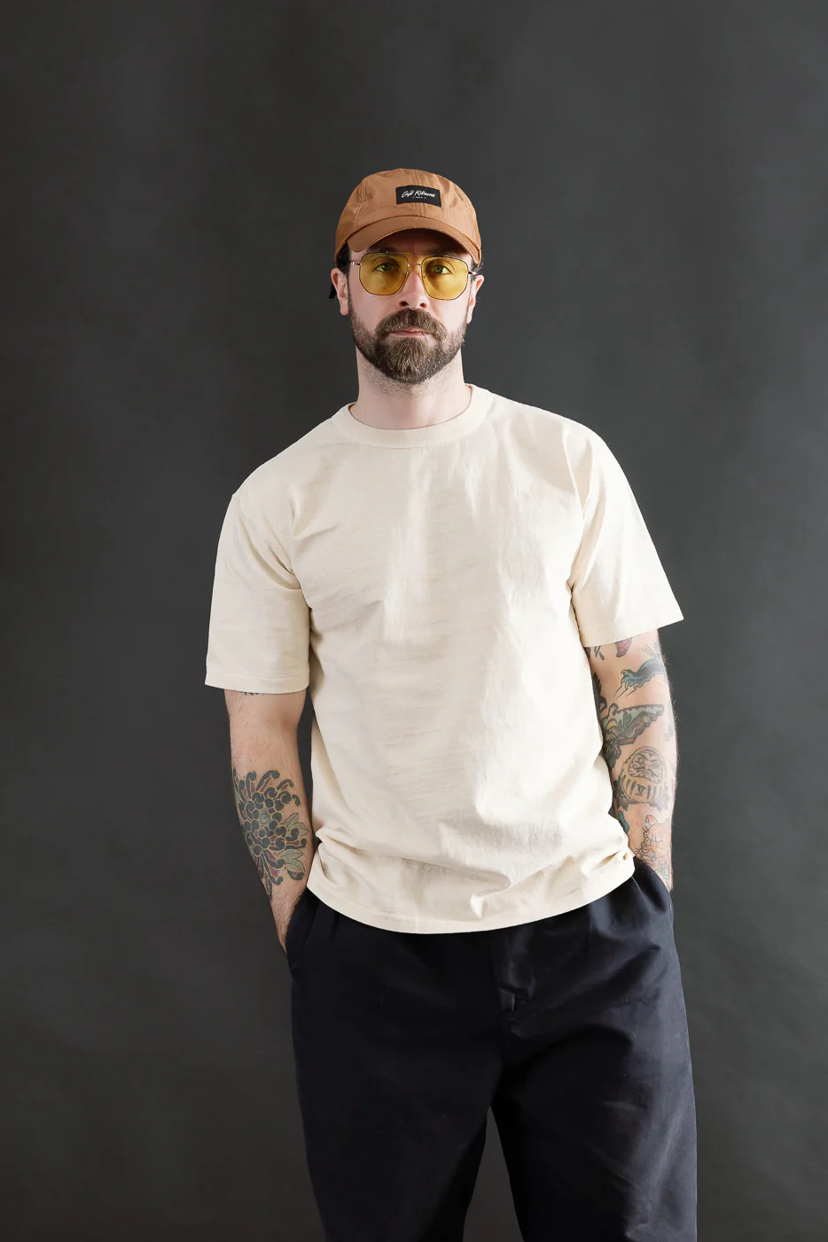 "Fallen Cotton" Midweight Tee Short Sleeve - PD Cream - Image 8