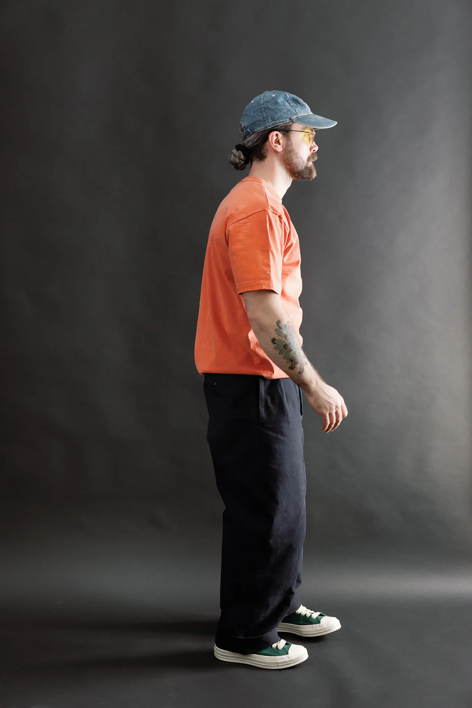 "Fallen Cotton" Midweight Tee Short Sleeve - PD Orange - Image 7