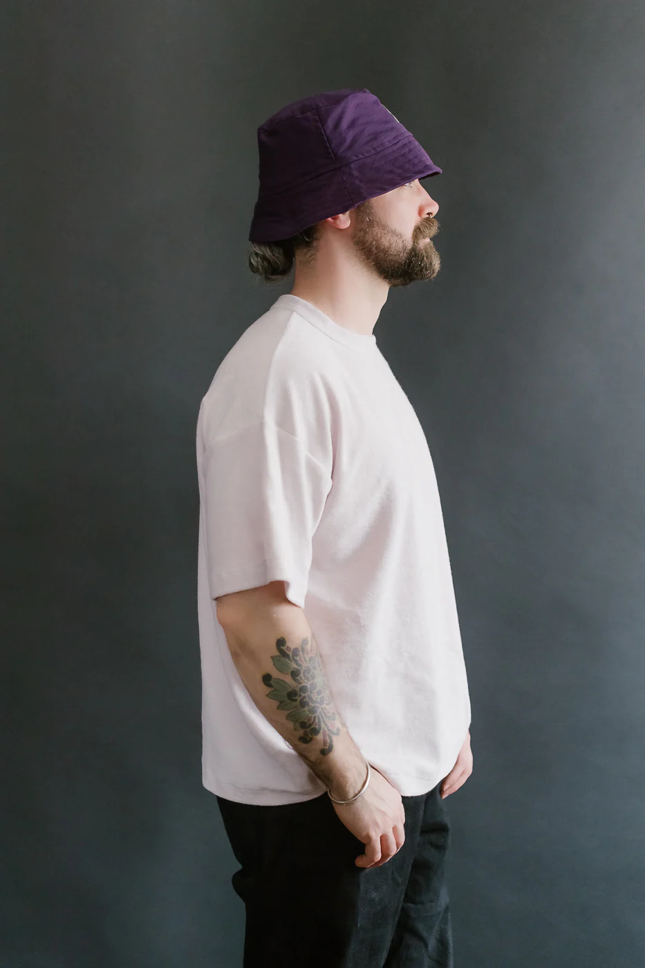 Fons Boxy Fit Towel T-Shirt - Light Power - Image 10